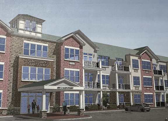 Building Exterior View at Station Village at Denville, Denville, NJ 07834