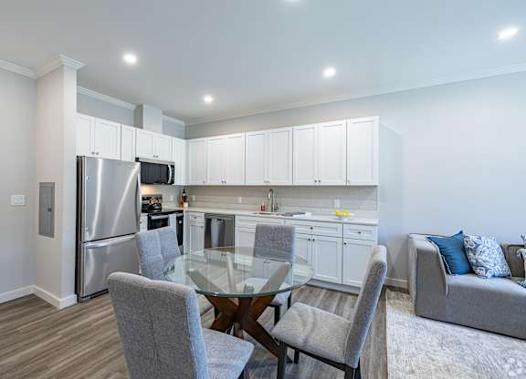 Dining And Kitchen View at Station Village at Denville, Denville, 07834