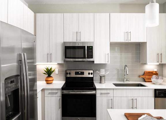 Kitchen at Bainbridge Nona Place