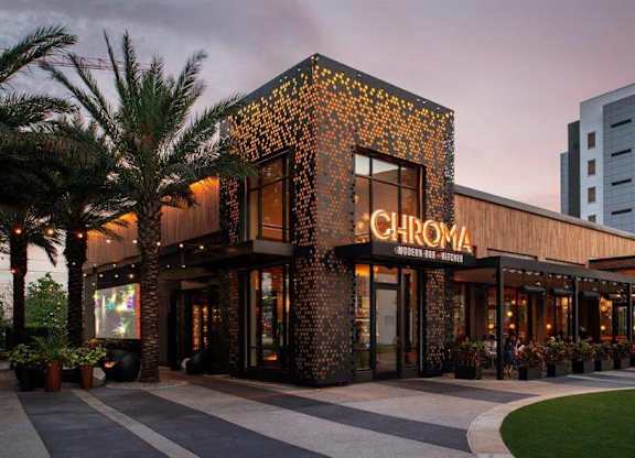 Local dining close to the community