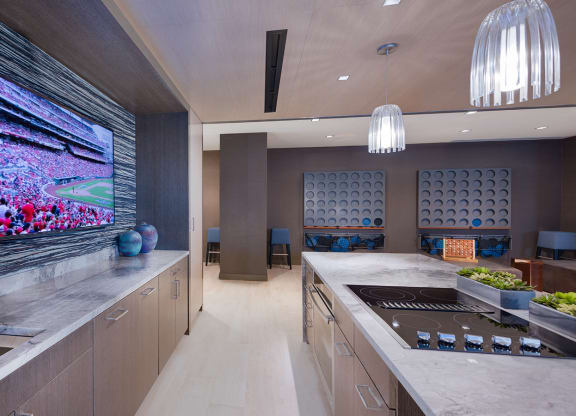 Resident Lounge Kitchen