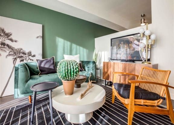 Relaxing Sitting Area at Circa Central Avenue, Phoenix, Arizona