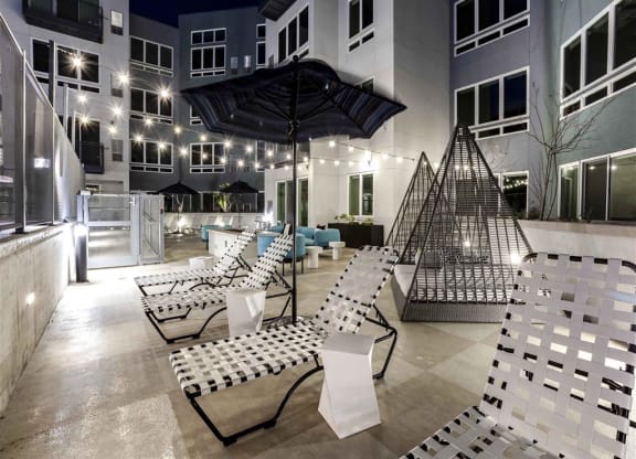 Outdoor Patio at Circa Central Avenue, Phoenix