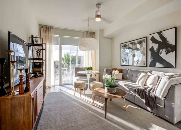Modern Living Room at Circa Central Avenue, Arizona, 85004