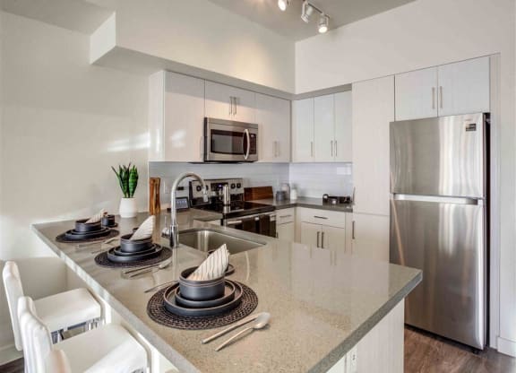 Gourmet Kitchen at Circa Central Avenue, Phoenix, AZ