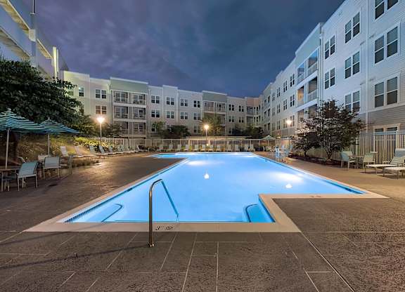 our apartments in a city have a swimming pool