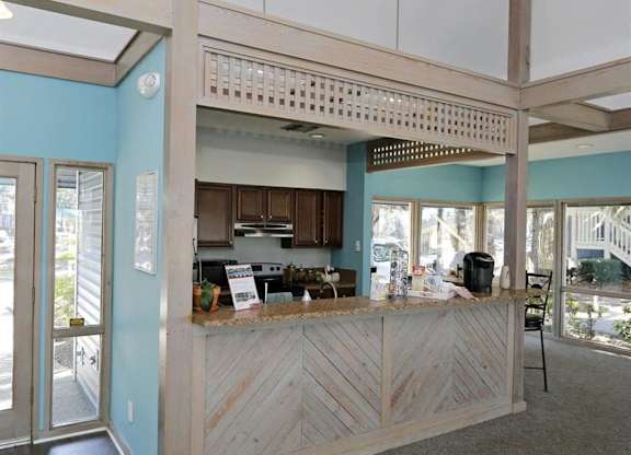 Terrace bar at West Wind Landing, Savannah, GA, 31410