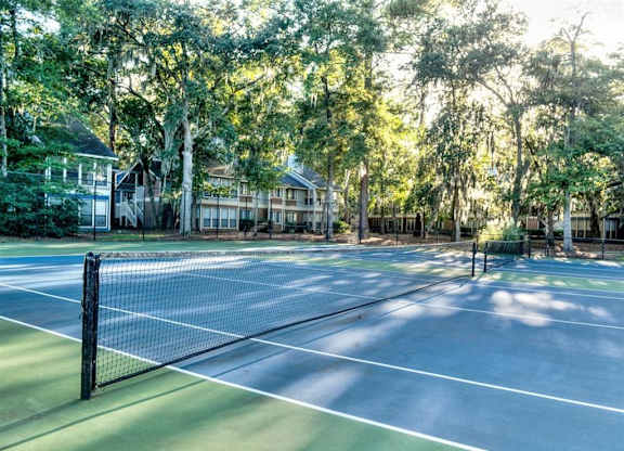 Tennis court at West Wind Landing, Savannah, GA, 31410