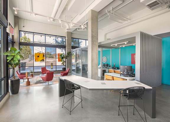 Leasing office at Idea1 Apartments in in San Diego CA