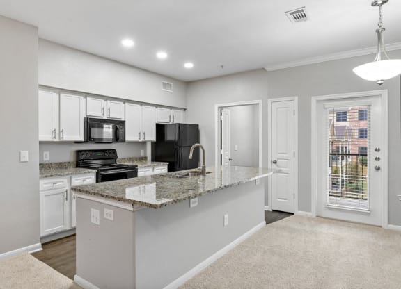 Fully Equipped Kitchen at The Vista on Brodie, Texas