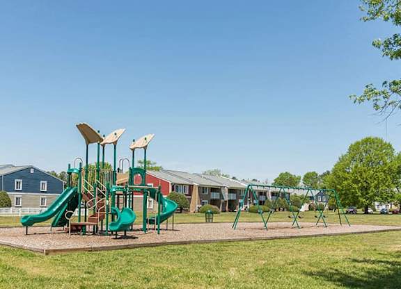 playground with slide