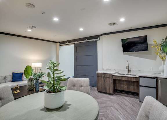 Brand new Clubhouse with entertainment center, pool table, TV and lounge area with kitchen