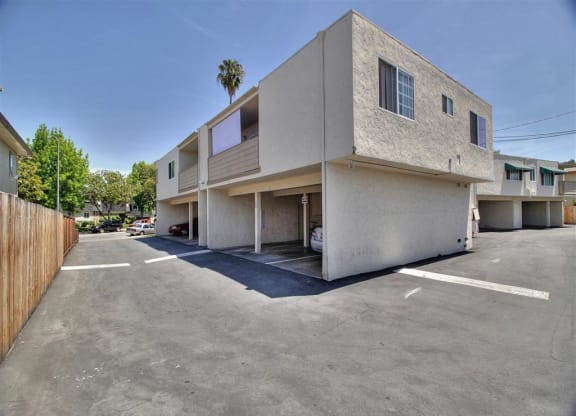 A modern two-story house with a garage.