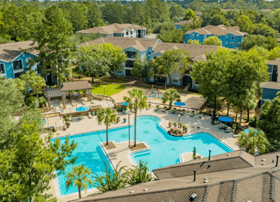 Aerial view of Pool at The Lory of Tallahassee, Tallahassee, 32312
