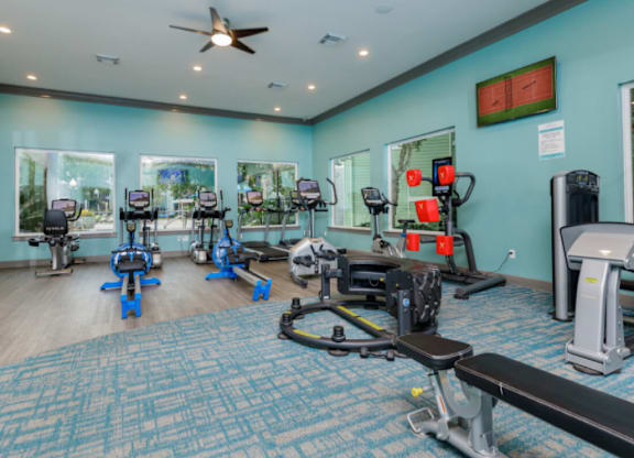 Apartment Gym at The Lory of Tallahassee, Tallahassee, Florida