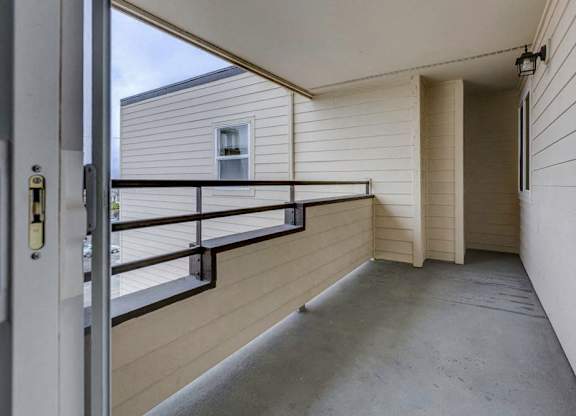 Spacious Balcony at Hill Crest Apartment Homes, Washington, 98126