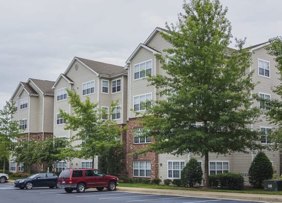 Apartment Building Exteriors at Ultris Courthouse Square Apartments in Stafford, Virginia, VA