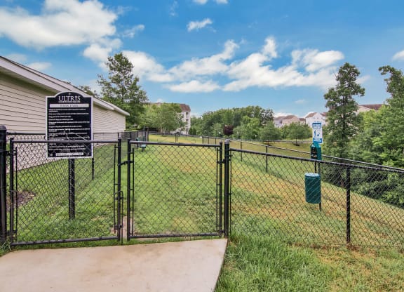 Dog Park at Ultris Courthouse Square Apartment Homes in Stafford, Virginia, VA