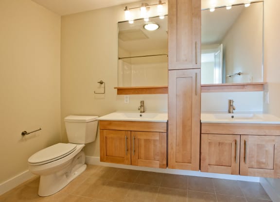 Double Framed Mirrors at Park87, Cambridge, Massachusetts 02138