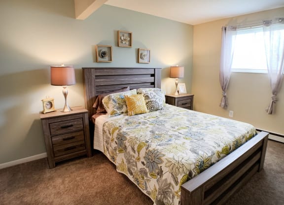 Master Bedroom With Adequate Storage at Crown Station Apartments, Amelia, OH
