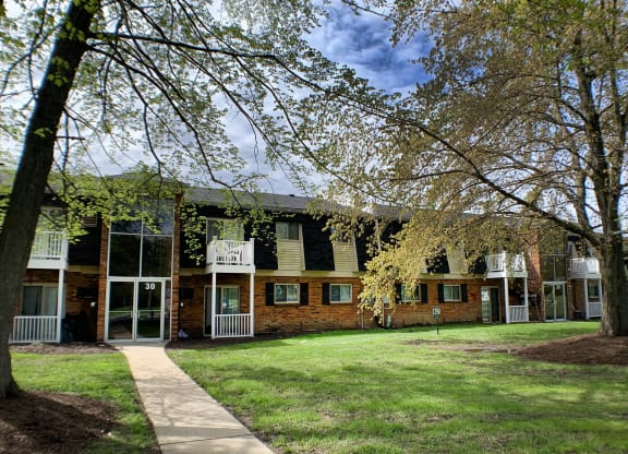 Lush Green Outdoor at Crown Station Apartments, Amelia, OH, 45102