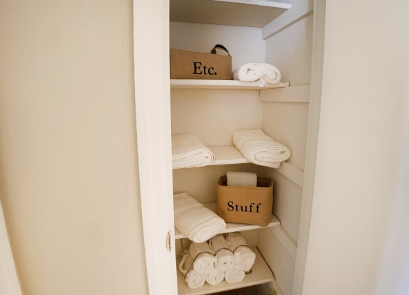 Closet at Oakwood Apartments, Florence, Kentucky
