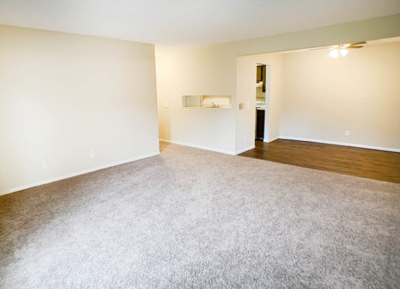 Unfurnished Living Room  at Concord Woods Apartments, Milford