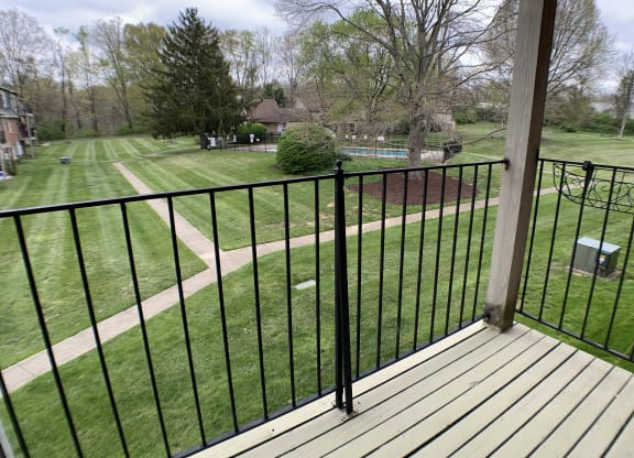 Balcony at Concord Woods Apartments, Milford