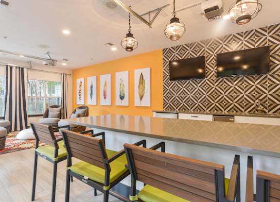 luxury apartments near the domain with cabana room
