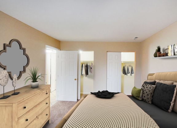 Bedroom With Closet at The Wynds, Ohio, 45429