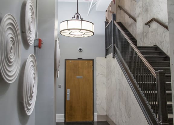 Main Lobby at 1525 Broadway, Detroit, MI, 48226