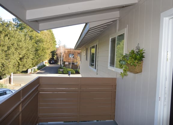 Spacious Balcony at Los Altos Court, Los Altos, CA
