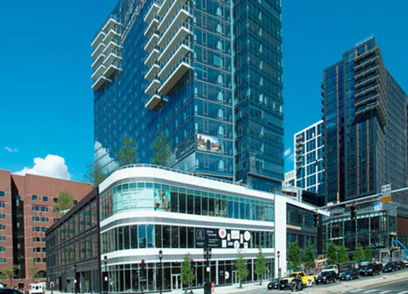 Exterior View Of The Clubhouse at The Benjamin Seaport Residences, Boston