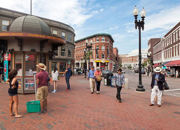 Harvard Square Cambridge MA