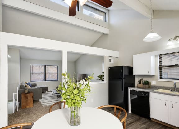 Kitchen and Dining Area
