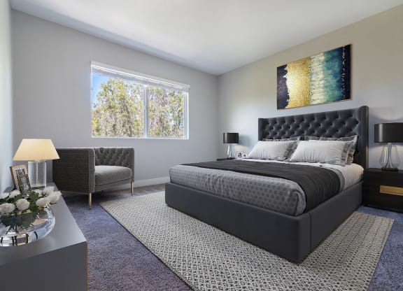 Gorgeous Bedroom at Bixby Hill Apartments, Long Beach