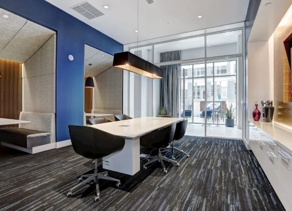 Conference Room at TENmflats, Columbia, MD