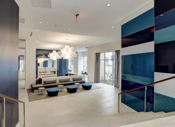 Lobby at TENmflats, Columbia, 21044