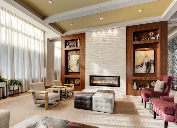 Resident Lounge at TENmflats, Columbia
