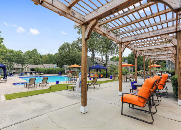Covered Outdoor Seating Area.