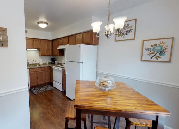 Walnut Creek Two Bedroom Townhome Kitchen at Walnut Creek Townhomes, Cincinnati, 45236