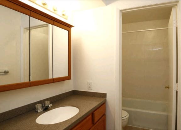 Walnut Creek Townhomes Bathroom at Walnut Creek Townhomes, Ohio, 45236