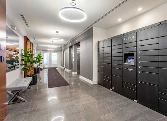 Package Receiving Lockers  at Valley and Bloom, Montclair