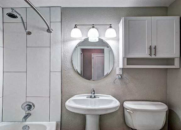 Luxurious Bathroom at Lock Vista, Seattle, Washington