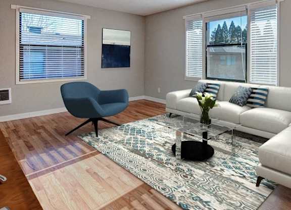 modern interior at Lock Vista, Seattle