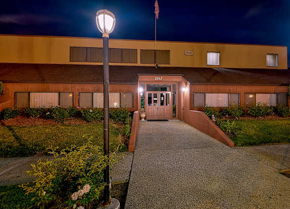 Woodside Village Apartments Main Entrance