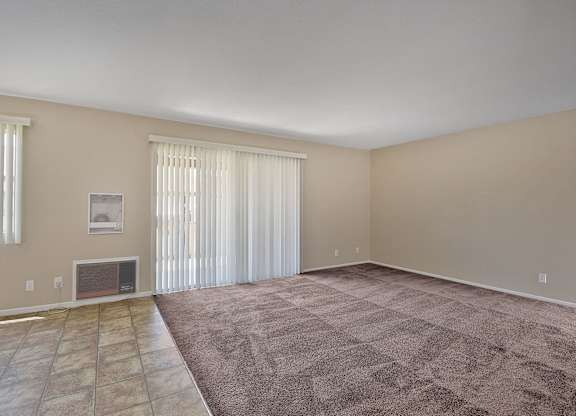 Carpet With Window Coverings at WOODSIDE VILLAGE, West Covina, 91792