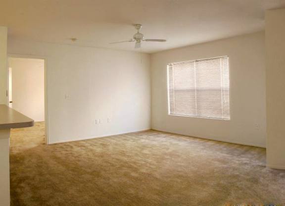 Living Room and Laundry Room at Oak Glen Apartments, Orlando, Florida
