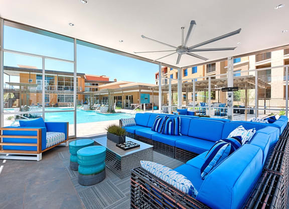 Large Poolside Cabana  at 56 North, Phoenix, Arizona