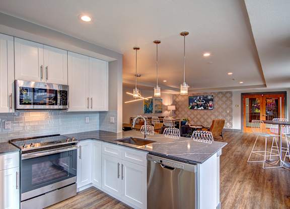 Kitchen Unit at Harrington Square, Washington